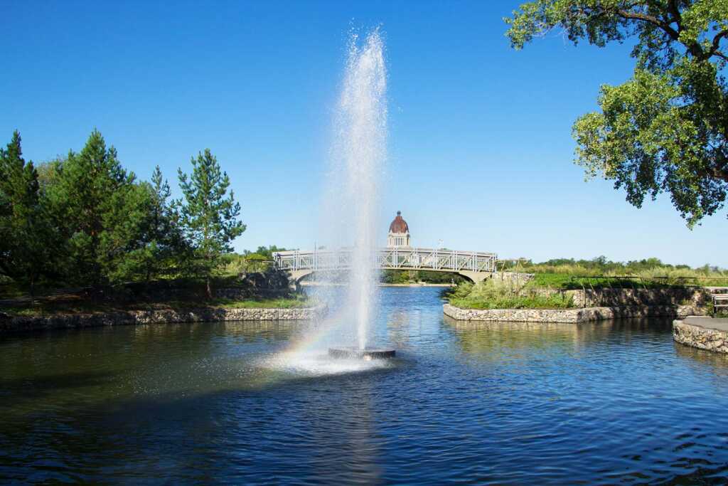 Westerra Lake and Bike Path